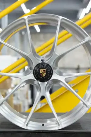 Vossen X Champion RS74 20X12 / ET47 / Brushed Gloss Clear Wheel / Centerlock / 911 GT3 991.2- Rear Professional Grade