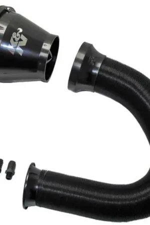 K&N Universal Apollo Black Cold Air Intake - 70mm OD FLG PP Limited Edition