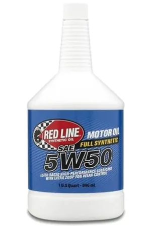 Limited Edition Red Line 5W50 Motor Oil - Quart