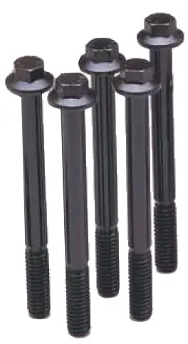 Professional Grade ARP M6 X 1.00 X 30 Hex Black Oxide Bolts