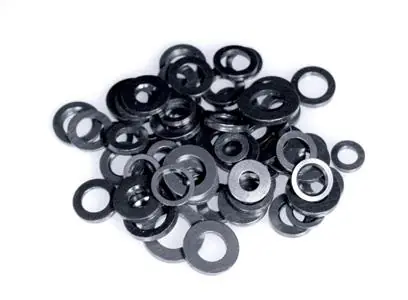 ARP 7/16 ID 1in OD Black Washers (10 pack) Express Delivery