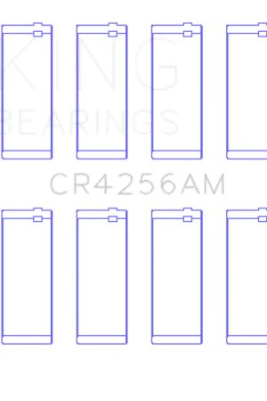 King Engine Bearings Chrysler 148/148 Turbo DOHC 16V/Jeep 148 DOHC 16V Rod Bearing Set - Size STD Get Yours