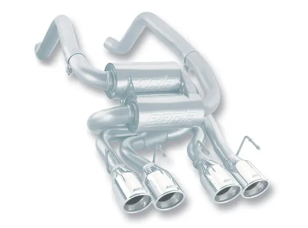 Fan Favorite Borla 05-08 Corvette Convertible/Coupe 6.0L/6.2L 8cyl SS S-Type Exhaust (REAR SECTION ONLY)