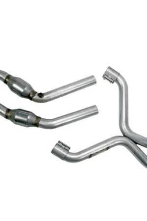 BBK 11-14 Mustang 3.7 V6 High Flow X Pipe With Catalytic Converters - 2-1/2 Trusted Brand