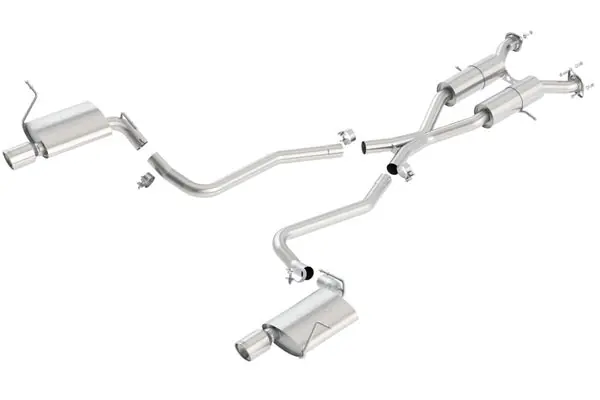 Borla 11-16 Jeep Grand Cherokee Limited/Laredo 5.7L 8cyl 4WD/RWD SS Catback Exhaust Final Sale