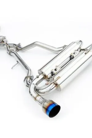 Clearance Invidia 14+ Infiniti Q50 Gemini w/ Rolled Titanium Tips Cat-Back Exhaust