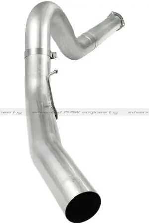 aFe Atlas 5in DPF-Back Aluminized Steel Exh Sys, Ford Diesel Trucks 11-14 v8-6.7L (td) No tip Buy Today