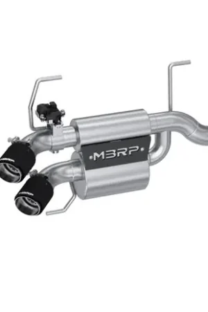 Authentic MBRP 24-25 Polaris Xpedition Slip-on Active Exhaust System