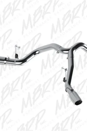 Order Now MBRP 13-15 Dodge 25/3500 Cummins 6.7L(Excl. CC/SB)4in Filter Back Cool Duals AL(Leaf Spring)