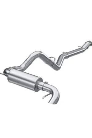 Modern MBRP 21-Up Ford Bronco 2.3L/2.7L EcoBoost 2/4DR T304 Stainless Steel High Clearance Cat-back Exhaust