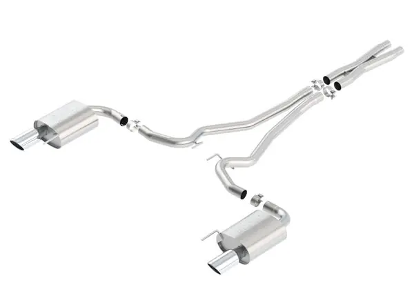 Borla Atak S Cat-Back 15-17 Ford Mustang GT 5.0L V8 MT/AT 2.5in pipe 4in tip Editor’s Pick