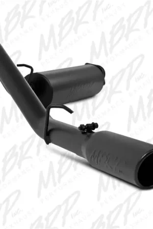 Grab Now MBRP 2000-2006 Jeep Wrangler (JK) Inline-4 2.5L Inline-6 4.0L Cat Back Single Side