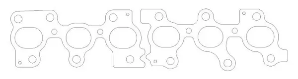 Cometic Toyota 2JZGTE 93-UP 2 PC. Exhaust Manifold Gasket .030 inch 1.600 inch X 1.220 inch Port Luxury