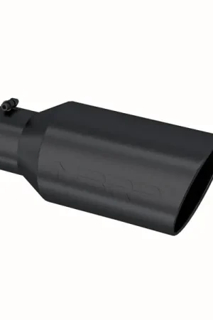 MBRP Universal Tip 8in OD Rolled End 5in Inlet 18in Length T304 - Black Hot Picks