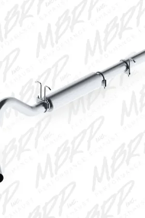 Secure Checkout MBRP 1999-2004 Ford F-250/350 V-10 Cat Back 4in Single Side AL P Series Exhaust