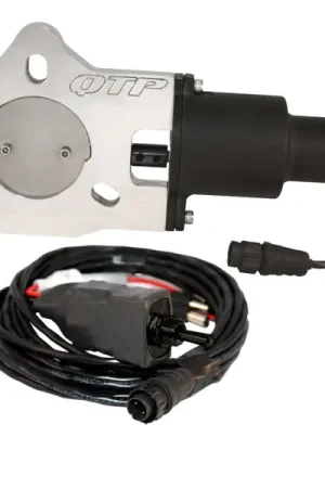 QTP 2.25in Bolt-On QTEC Electric Cutout Valve - Single Cheap