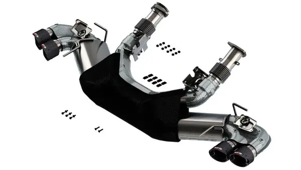 Borla 2020 Chevrolet Corvette C8 6.2L S-Type Exhaust System Dual Round Angle Cut Carbon Fiber Tips Price Drop