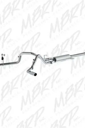 Modern MBRP 2015 Ford F-150 5.0L 3in Cat Back Dual Split Side Exit T409 Exhaust System