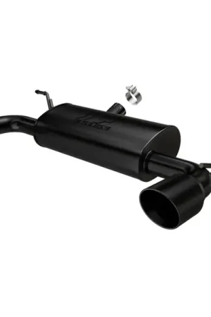 Limited Offer MagnaFlow 07-17 Jeep Wrangler JK 3.8/3.6L Dual Split Rear Exit Black Axle-Back Exhaust
