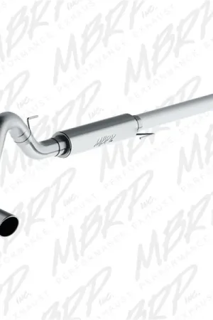 Grab Now MBRP 2015 Ford F-150 2.7L / 3.5L EcoBoost 4in Cat Back Single Side T304 Exhaust System