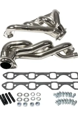 Secure Checkout BBK 87-95 Ford F150 Truck 5.8 351 Shorty Unequal Length Exhaust Headers - 1-5/8 Titanium Ceramic