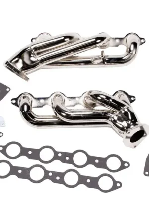 Deal BBK 99-04 GM Truck SUV 6.0 Shorty Tuned Length Exhaust Headers - 1-3/4 Titanium Ceramic