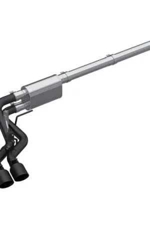 MBRP 2021 Ford F-150 2.7L EcoBoost / 3.5L EcoBoost / 5.0L 3in Cat Back Single Side Exit Black Discount