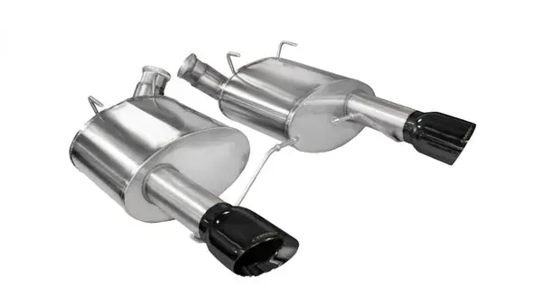 Corsa 2011-2014 Ford Mustang GT/Boss 302 5.0L V8 Black Sport Axle-Back Exhaust Trending