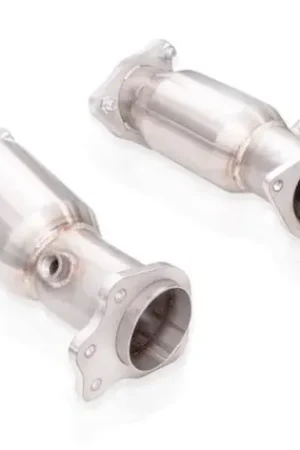 While Supplies Last Stainless Works 20-21 Chevrolet Corvette C8 6.2L High-Flow Catted Midpipe Kit 3in