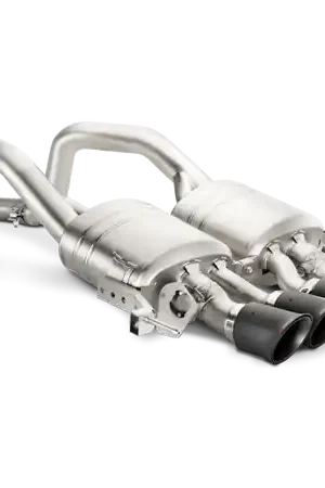 Akrapovic 14-17 Chevrolet Corvette Z06 (C7) Slip-On Line (Titanium) w/ Carbon Tips Free Delivery