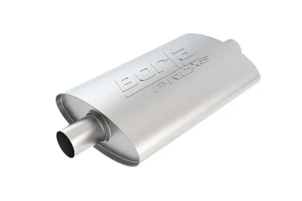 Borla Universal Pro-XS 2.5in Inlet//Outlet Center/Center Muffler Affordable