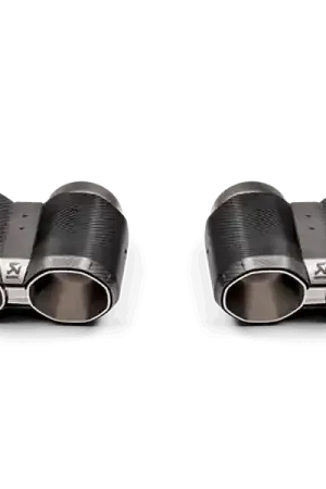 Hassle-Free Returns Akrapovic 2021+ BMW G87 M2, G80 M3 & G82 M4 Octagonal Carbon Design Tail Pipe Set