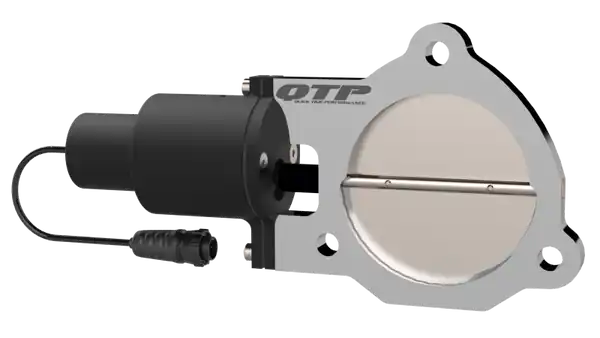Hot Deal QTP 3.5in Bolt-On QTEC Electric Cutout Valve - Single