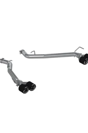 MBRP 20-21 Ford Explorer ST 3.0L EcoBoost Dual Rear Exit Axle Back w/ Quad Carbon Fiber Tips - T304 Secure Checkout