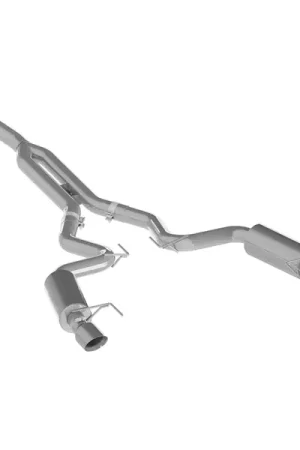 Time-Limited MBRP 15-18 Ford Mustang EcoBoost 2.3L Alum 3in Cat Back Dual Split Rear Exit (Street Version)