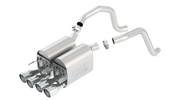 Grab Now Borla 05-08 Chevrolet Corvette Coupe/Conv 6.0L/6.2L 8cyl Aggressive ATAK Exhaust (rear section only)