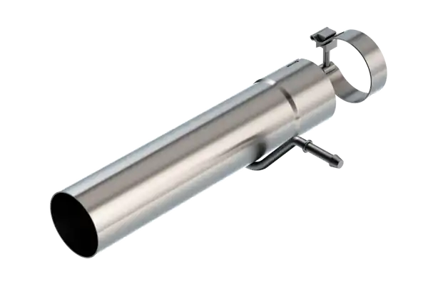 Genuine Borla 20-22 Chevrolet/GMC Silverado/Sierra 6.6L T-304 Stainless Steel Extension Pipe - Brushed