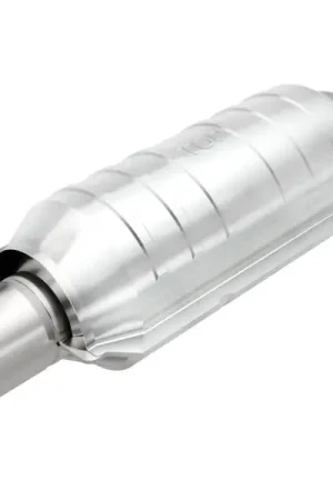 Wholesale MagnaFlow Conv Univ 2.25in Inlet/Outlet Center/Center Round 11in Body L x 5.125in W x 15in Overall L