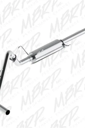 Warranty Included MBRP 2004-2005 Dodge Ram Hemi 1500 5.7L SC/CC-SB Cat Back Single Side AL P Series Exhaust