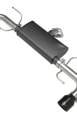 Final Sale aFe Takeda 17-21 Mazda CX-5 2.5L (t) 2.5in. SS Axle-Back Exhaust System w/Black Tips