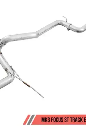 Limited Time AWE Tuning Ford Focus ST Track Edition Cat-back Exhaust - Chrome Silver Tips