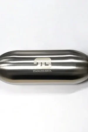 Stainless Bros 4in Body x 18in Length 3in Inlet/Outlet Bullet Resonator Factory Price