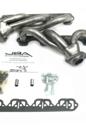 Low Price JBA 87-95 Ford F-150 5.0L SBF 1-1/2in Primary Raw 409SS Cat4Ward Header