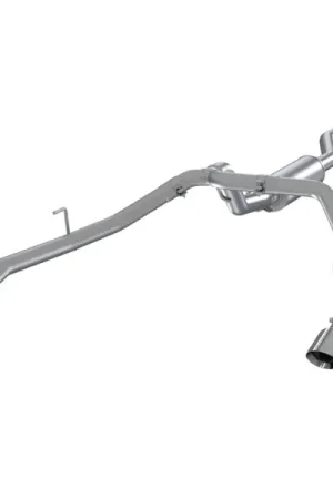 MBRP 2020 Jeep Gladiator 3.6L 2.5in Dual Rear Exit Cat Back Exhaust Aluminized Modern