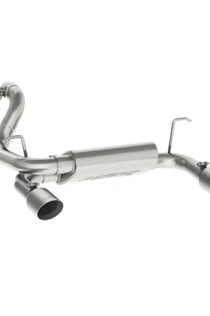Free Returns MBRP 2018+ Jeep Wrangler (JL) 3.6L V6 Dual Rear Exit Axle Back T409 Exhaust System