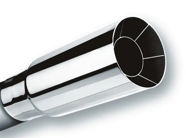 Final Sale Borla Universal Polished Tip Single Round Intercooled (inlet 2in. Outlet 2 1/2in)