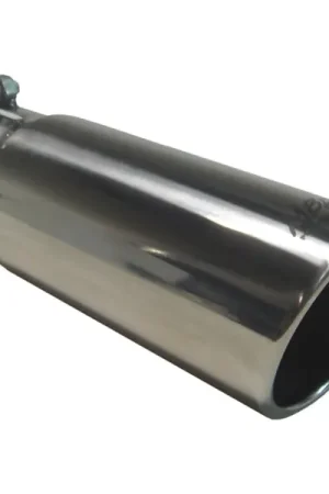 MBRP Universal Tip 3in O.D. Angled Rolled End 3 inlet 10 length Handmade