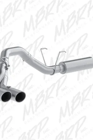 MBRP 14-16 Ram 2500/3500 6.4L 4in 409 SS Single Side Dual Outlet Cat Back Exhaust Express Delivery