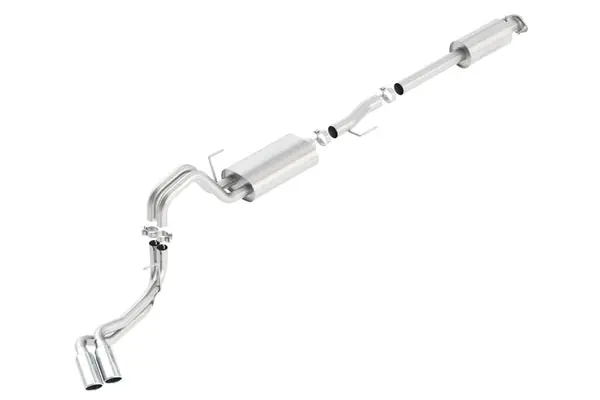 Budget Borla 15-16 Ford F-150 3.5L EcoBoost Ext. Cab Std. Bed Catback Exhaust Touring Truck Side Exit