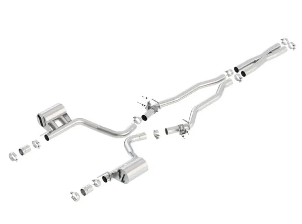 Borla 2015 Dodge Challenger SRT/392 Hemi 6.4L V8 ATAK Catback Exhaust w/ Valves Factory Bezel Worldwide Shipping